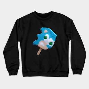 Ugly sonic popsicle Crewneck Sweatshirt